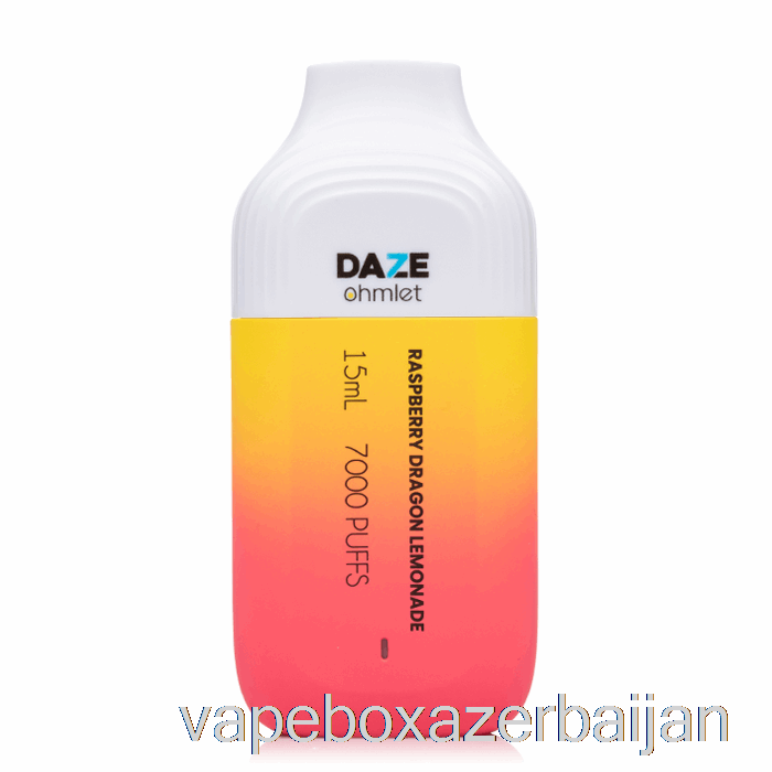 Vape Smoke 7 Daze OHMLET 7000 Disposable Raspberry Dragon Lemonade